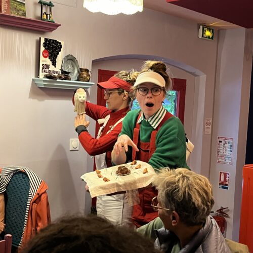 Pizza puppet